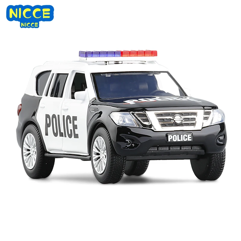 

Nicce 1:36 Alloy Nissan PATROL Y62 SUV Alloy Car Model Pull Back Off-road Vehicle Simulation Car Model Toy for Childrens Gift F6