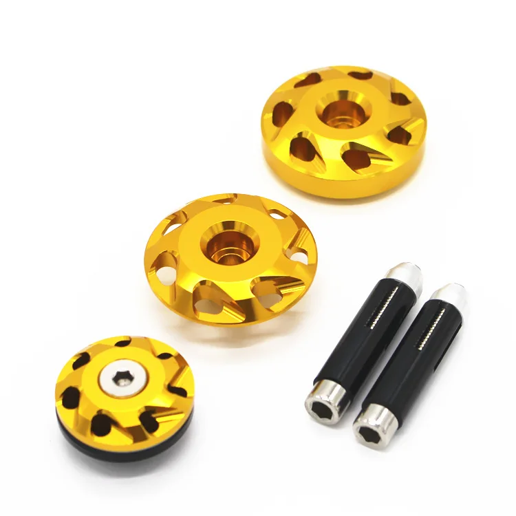 

3PCS/SET CNC Aluminum motorcycle Frame Hole Cap Cover Plug Bolt protector For KAWASAKI Z1000SX Z1000 2010-2016