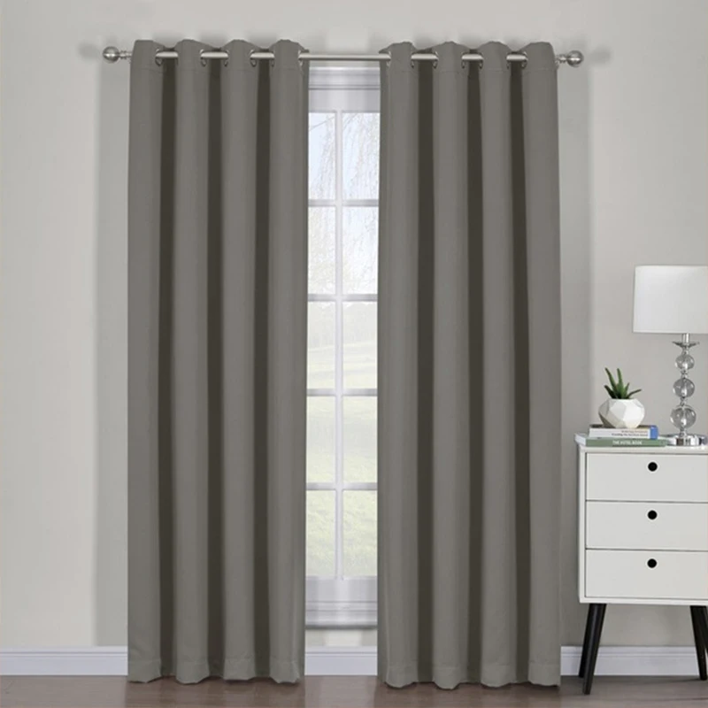 

Modern Blackout Curtains for Living Room Window Curtains for Bedroom Curtains Fabrics Ready Made Finished Drapes Blinds Tend