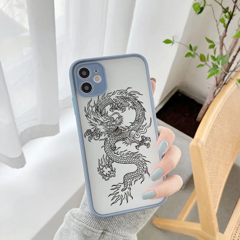 Чехол-накладка для Xiaomi Redmi Note 9 8 Pro 7 9s K20 K30S Mi 10T 9T прозрачный матовый черный с