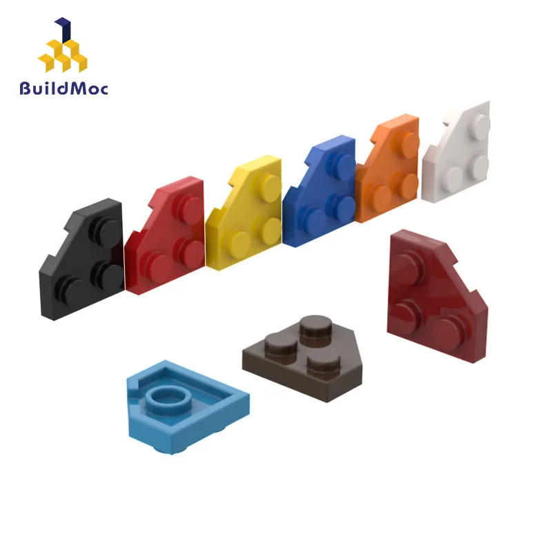 Buildmoc кирпичи 26601 базовая доска 2x2 отсутствует угловой ldd для строительных блоков