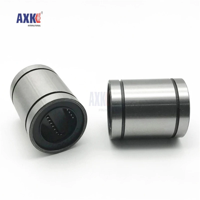 2 шт./лот LM6UU LM8UU LM10UU LM12UU LM20UU линейные шарикоподшипники 6 мм 8 10 12 20 часть втулка