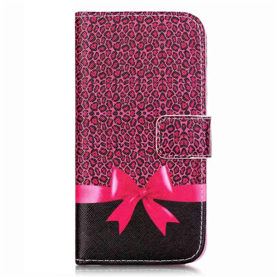 Bowknot Чехол DEEVOLPO Fundas для Apple iphone 7, 8, 6, 6S Plus, 5, 5S, SE, 5C, 4, 4S, розовая башня, лотос, кожаный кошелек, чехол, сумка DP03E - Цвет: Bowknot
