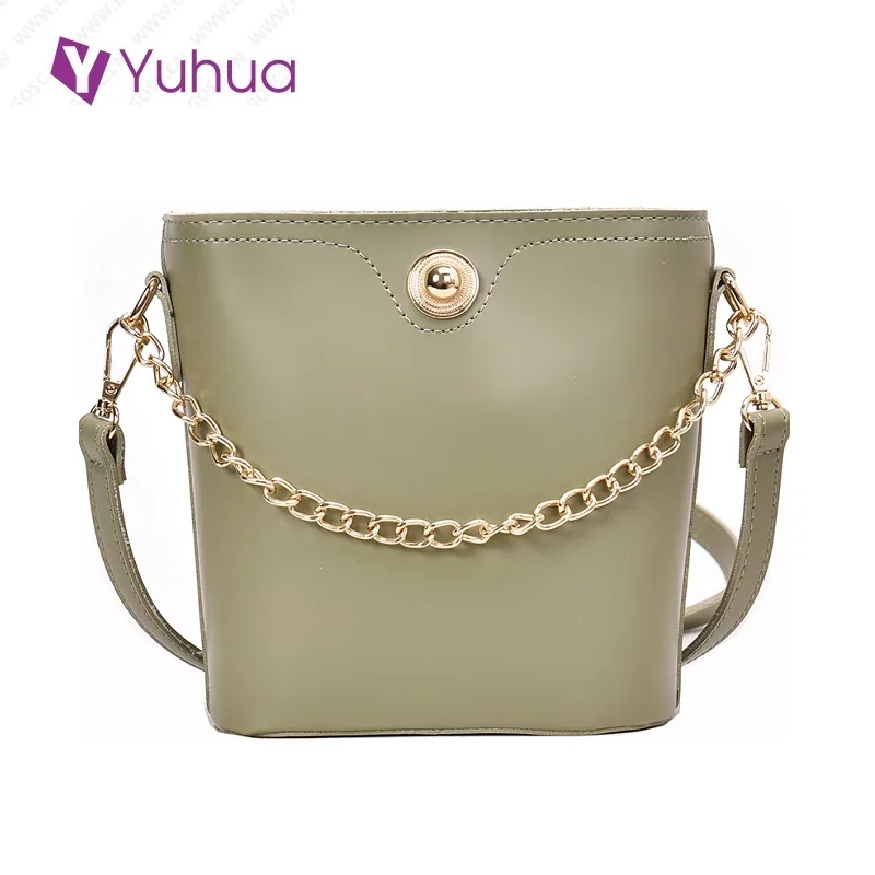

Yuhua, 2020 новые модные сумки, винтажная простая Корейская версия сумка-ведро, повседневная женская сумка через плечо, трендовая женская сумка-...