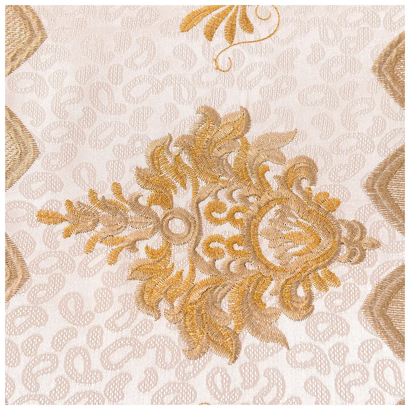 

European Light Luxury and High Precision Embroidery Curtains for Living Dining Room Bedroom.