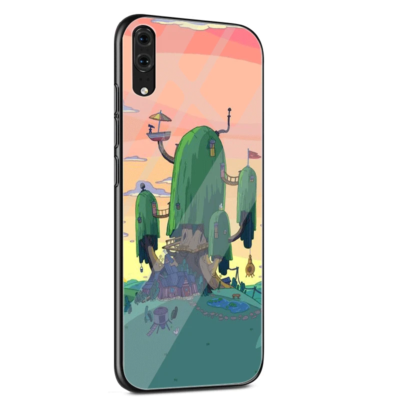 Стеклянный чехол Desxz The Clown Horror для Huawei P10 P20 Pro P Smart Mate 10 20 Lite Y6 Y9 Honor 7A 8X 9 2018 2019 |
