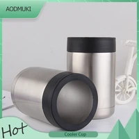 12oz stainless steel tumbler double wall vacuum insulated thermos whiskey beer keep cold cans coke cooler cups bar accessories