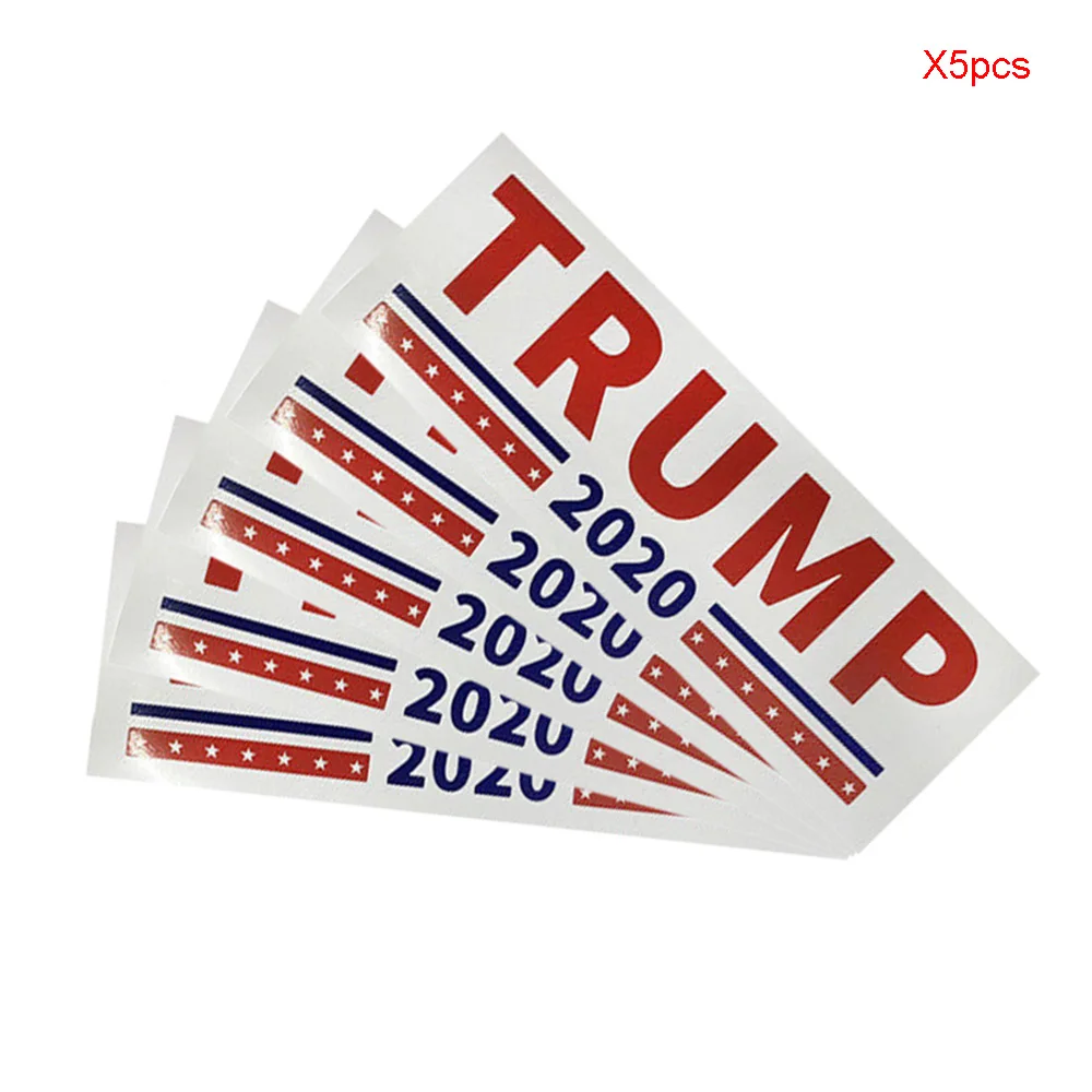 Новинка, Дональд Трамп, Переизбранный президент, флаг США, бейсболка с вышивкой, наклейка на бампер автомобиля