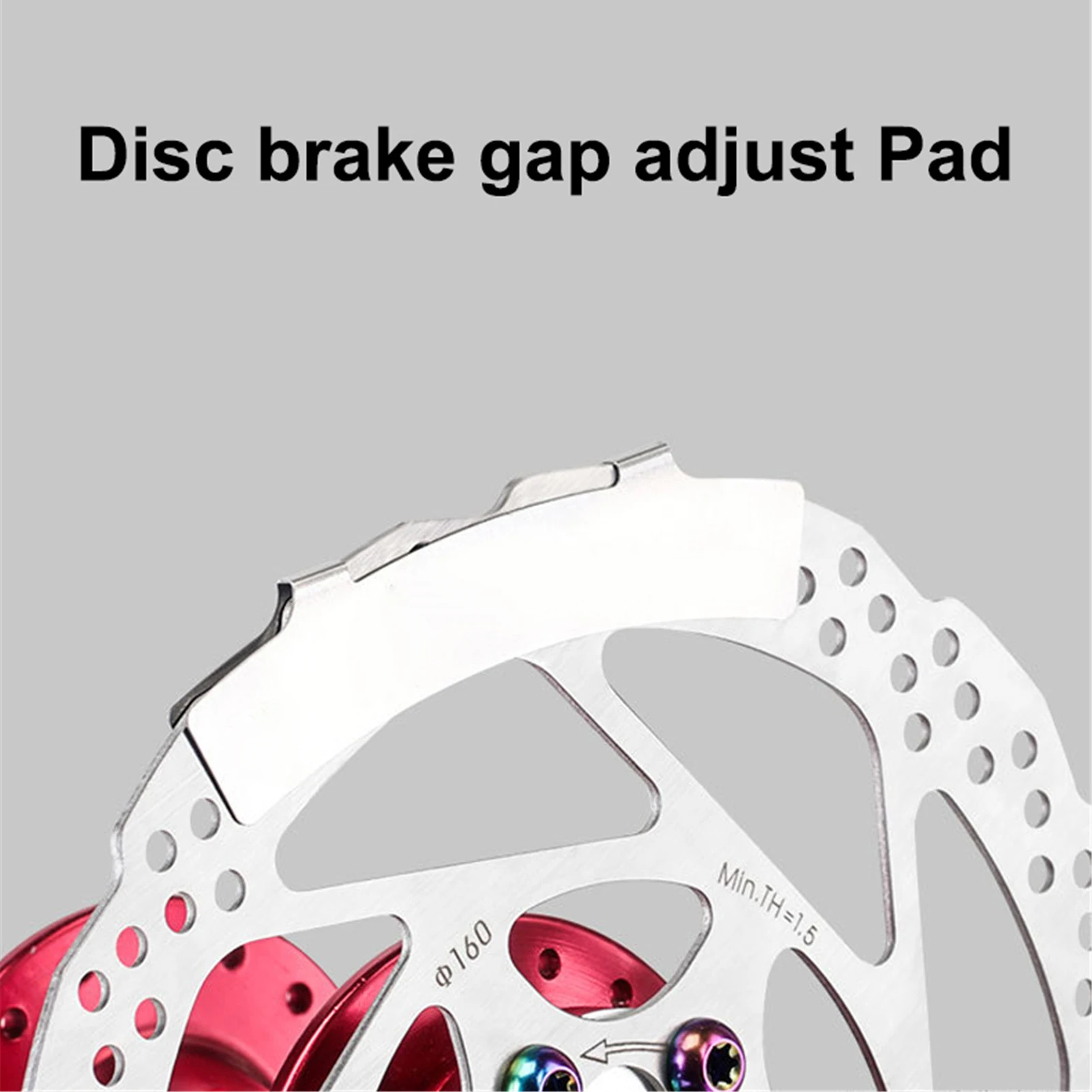 

Bicycle Disc Brake Pad Adjustment Tool MTB Repair Accessories Bike Repair Spacer Assistant