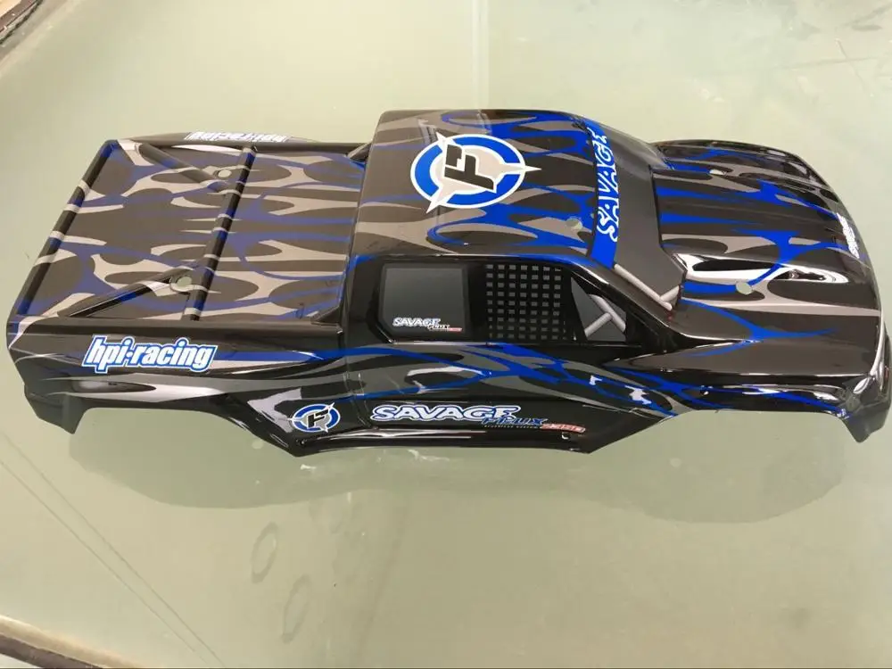 HPI гоночный 1/8 грузовик Truggy Savage 4WD 4,6 XL 5,9 корпус l480мм