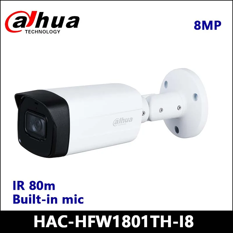 

Dahua 4K HDCVI IR Bullet Camera HAC-HFW1801TH-I8 IR 80m