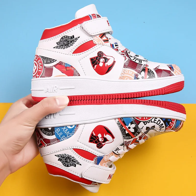 Дизайнерская детская обувь для маленьких девочек и мальчиков AJ 1 Boost малышей 270