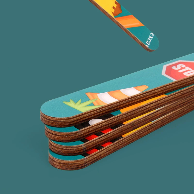 Интеллектуальные детские игрушки деревянные 3D головоломки Tangram для детей