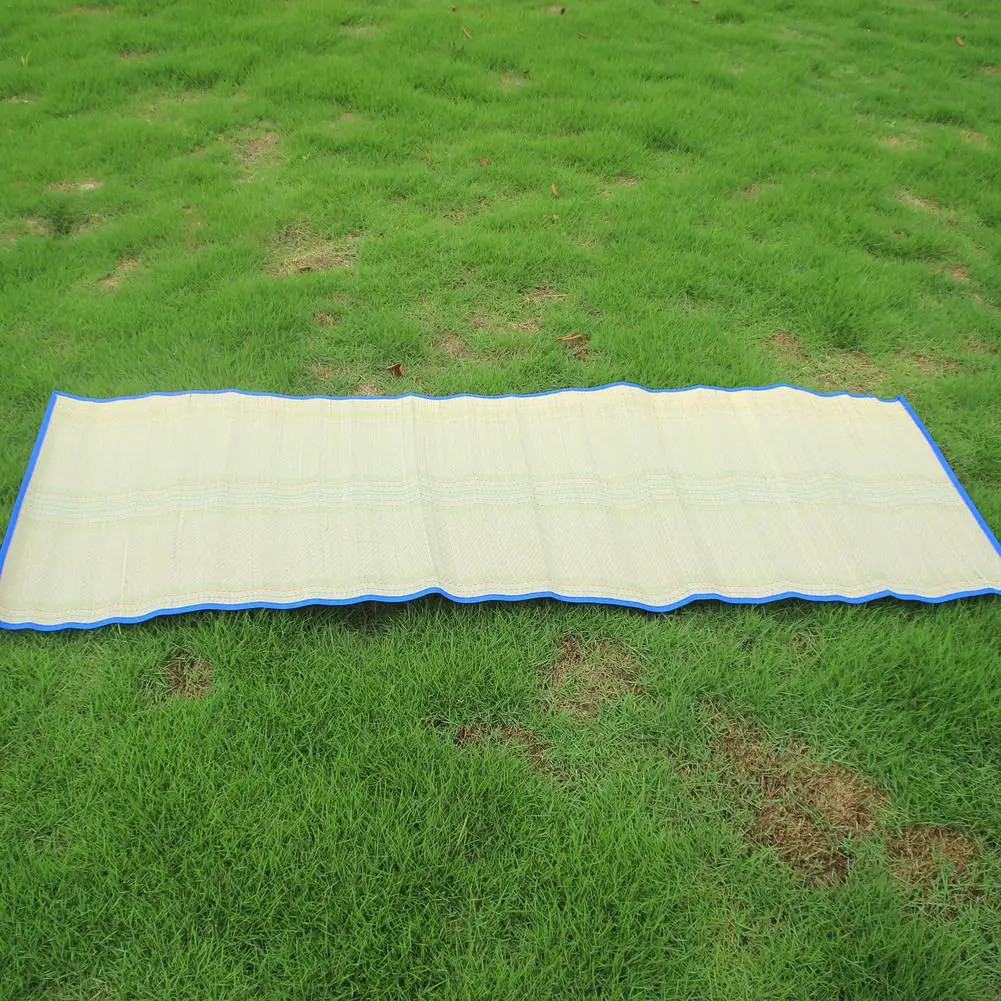 Portable Classic Straw Mat Beach Outdoor Camping Cooling Yoga Dance | Спорт и развлечения