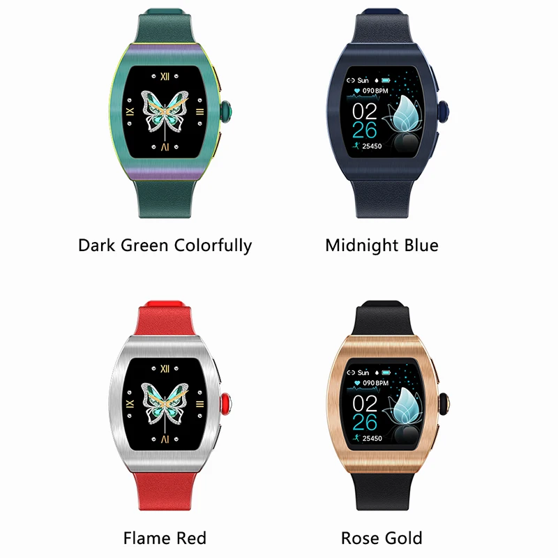 

woman's smart watch sports ladies watches IP68 waterproof Heart rate blood pressure Girls smartwatch for apple huawei samsung