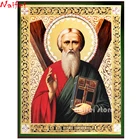 Алмазная живопись, картина с квадратными стразами, 3D вышивка крестиком истинных православных христианских иероглифов, 5d, для творчества, мозаика, декор сделай сам