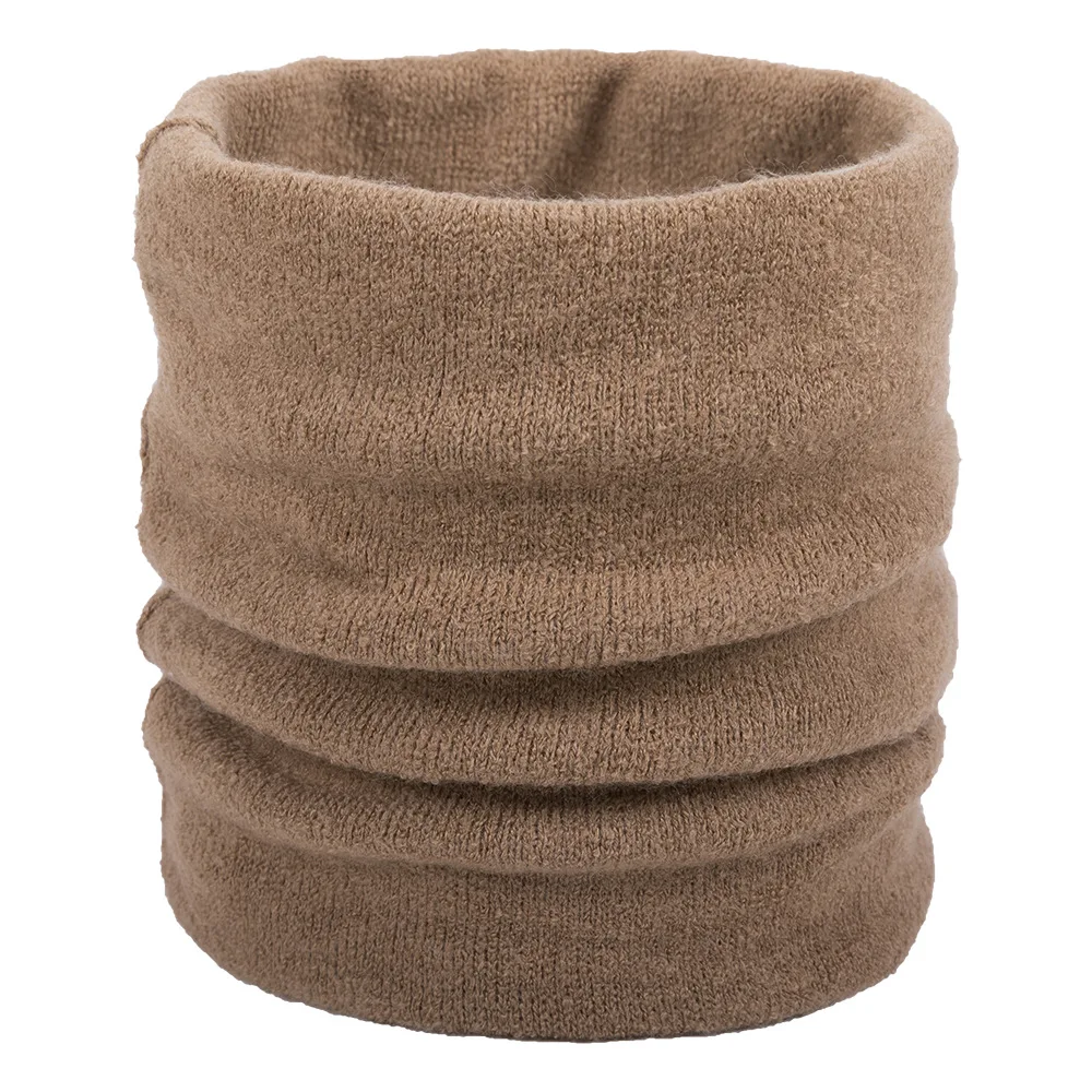 Зимние вязаные шарфы для детей шарфы-кольца мальчиков и девочек детский шейный