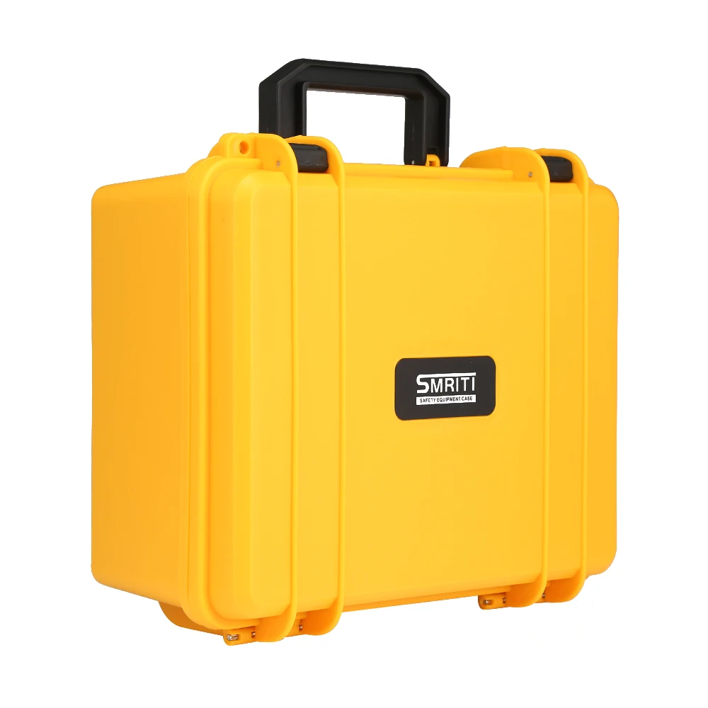 Yellow ABS пластиковый ящик для инструментов Водонепроницаемый защитный чехол для наружного транспортного средства комплект коробка герметичный защитный ящик для оборудования оборудование для безопасности на открытом воздухе - Color: Yellow