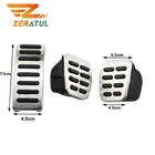 Автомобильная педаль тормоза Zeratul для Seat Ibiza 6K 6L 6J Arosa Cordoba 6K 6L Leon Toledo, 1 м, накладка на педали из нержавеющей стали MT  AT