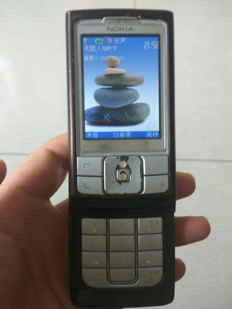 nokia 6270 refurbished original unlocked nokia 6270 slide phone 2 2“gsm mobile phone with fm radio free shipping free global shipping