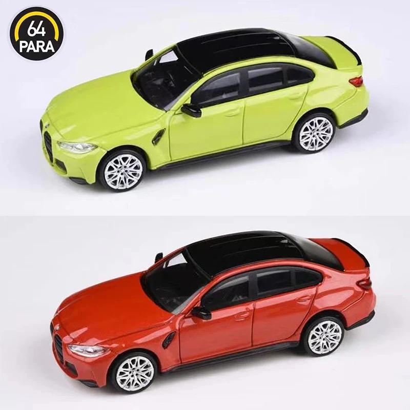 

Para 1/64 Model Car BMW M3 G80 Alloy Die-cast Vehicle Display Collection Gifts