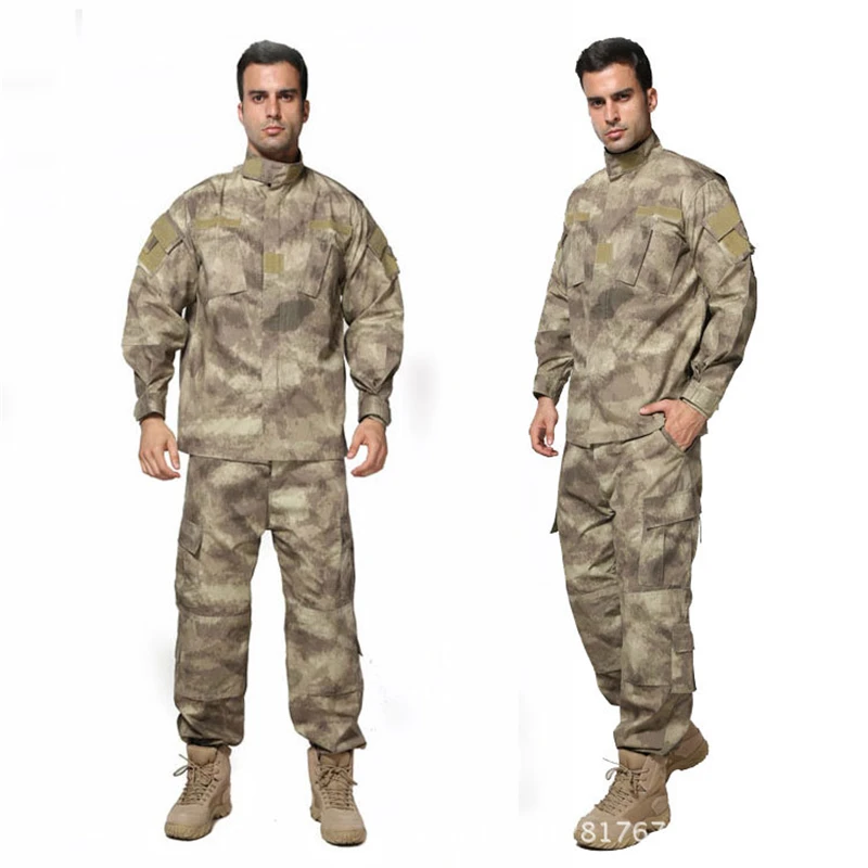 Camouflage set5 10 видов цветов, новинка, Мужская Военная униформа, Армейская, тактическая, военная, солдатская, для улицы, Боевая, ACU, камуфляжная, специальная одежда, штаны, макси, XS~ 2XL - Цвет: Camouflage set5