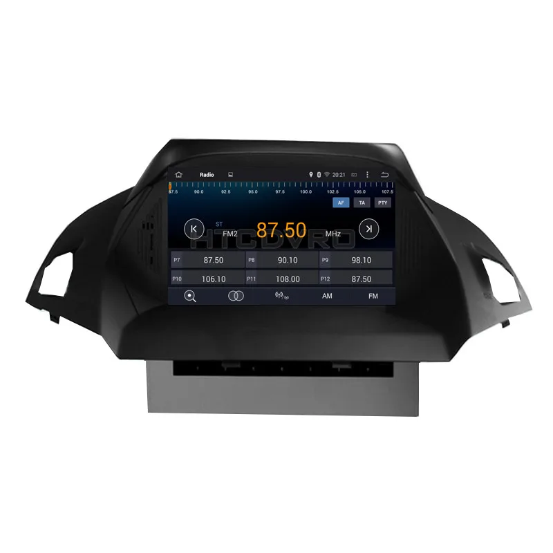 YMODVHT 8 дюймов 4G Восьмиядерный Android 9 0 7 1 автомобильный DVD GPS для Ford Kuga/Escape 2013 Авто RDS