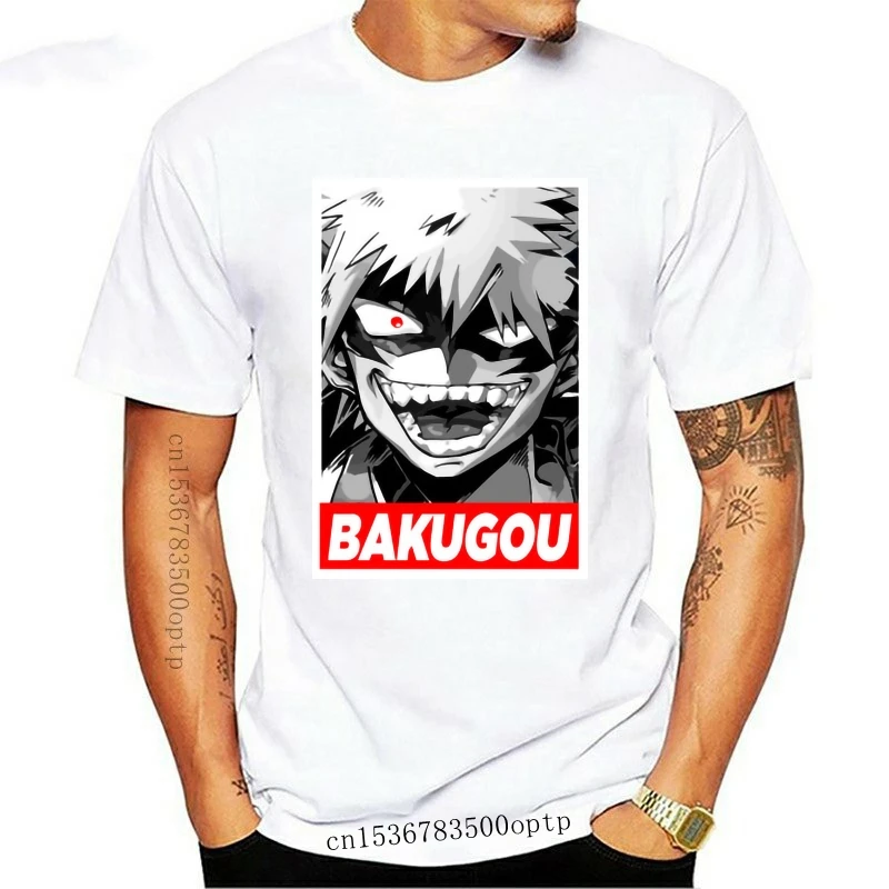 

Новая мужская футболка Bakugou katsuki, футболка для женщин и мужчин