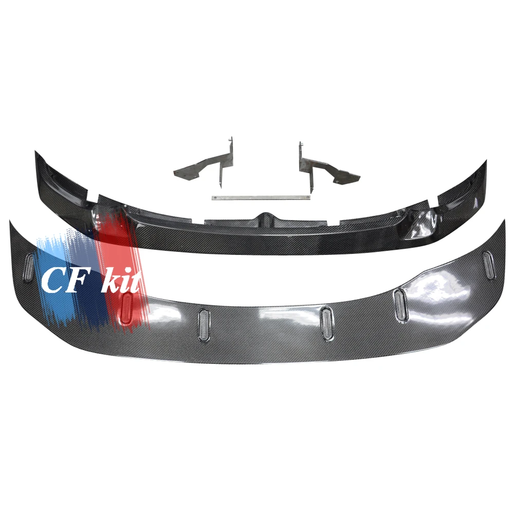 Передний спойлер из углеродного волокна для бампера BMW M3 M4 F80 F82 F83 2013 и