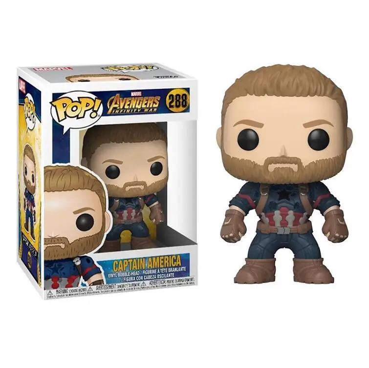 Оригинальная коллекционная виниловая модель FUNKO POP Marvel мстители 3 война