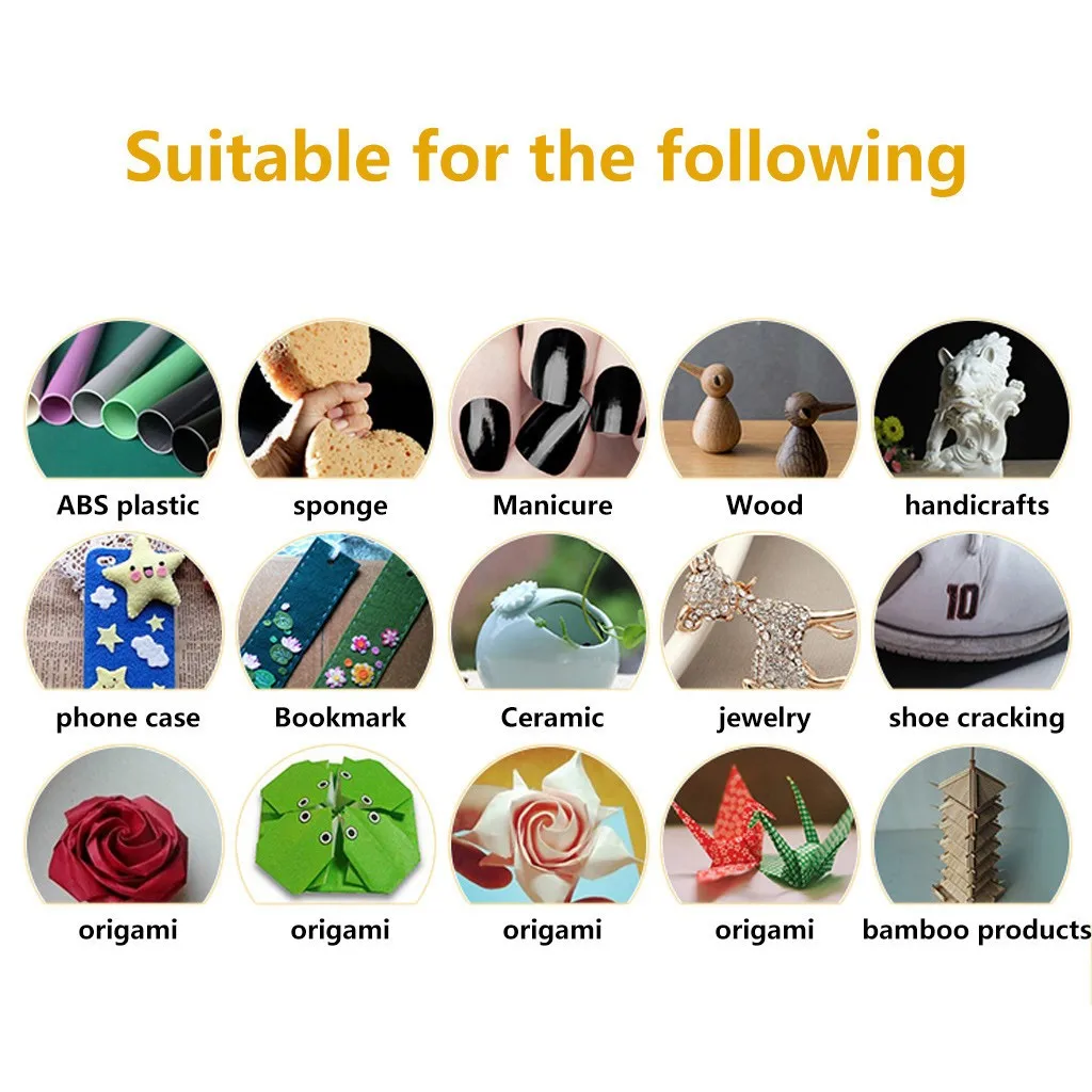 E8000 универсальный клей для домашнего пользования кожаная липкая Бриллиантовая