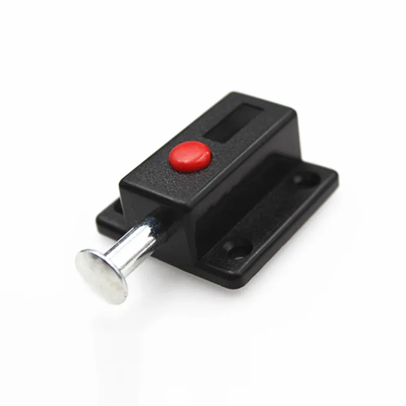 20 шт./лот кнопка для окна шкафа с пружинной нагрузкой Автоматический Дверной Болт