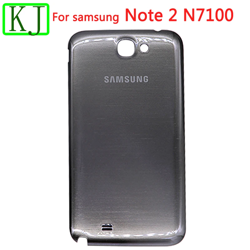 Задний корпус для samsung Galaxy note 2 II N7105 N7100 Крышка батарейного отсека задняя дверь корпус