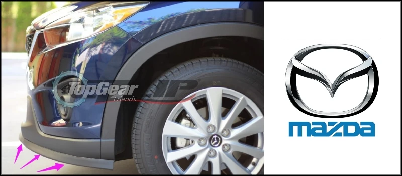 Для Mazda CX5 CX 5 2013 2014 ~ 2019 передний бампер губы/передний спойлер дефлектор для TOPGEAR