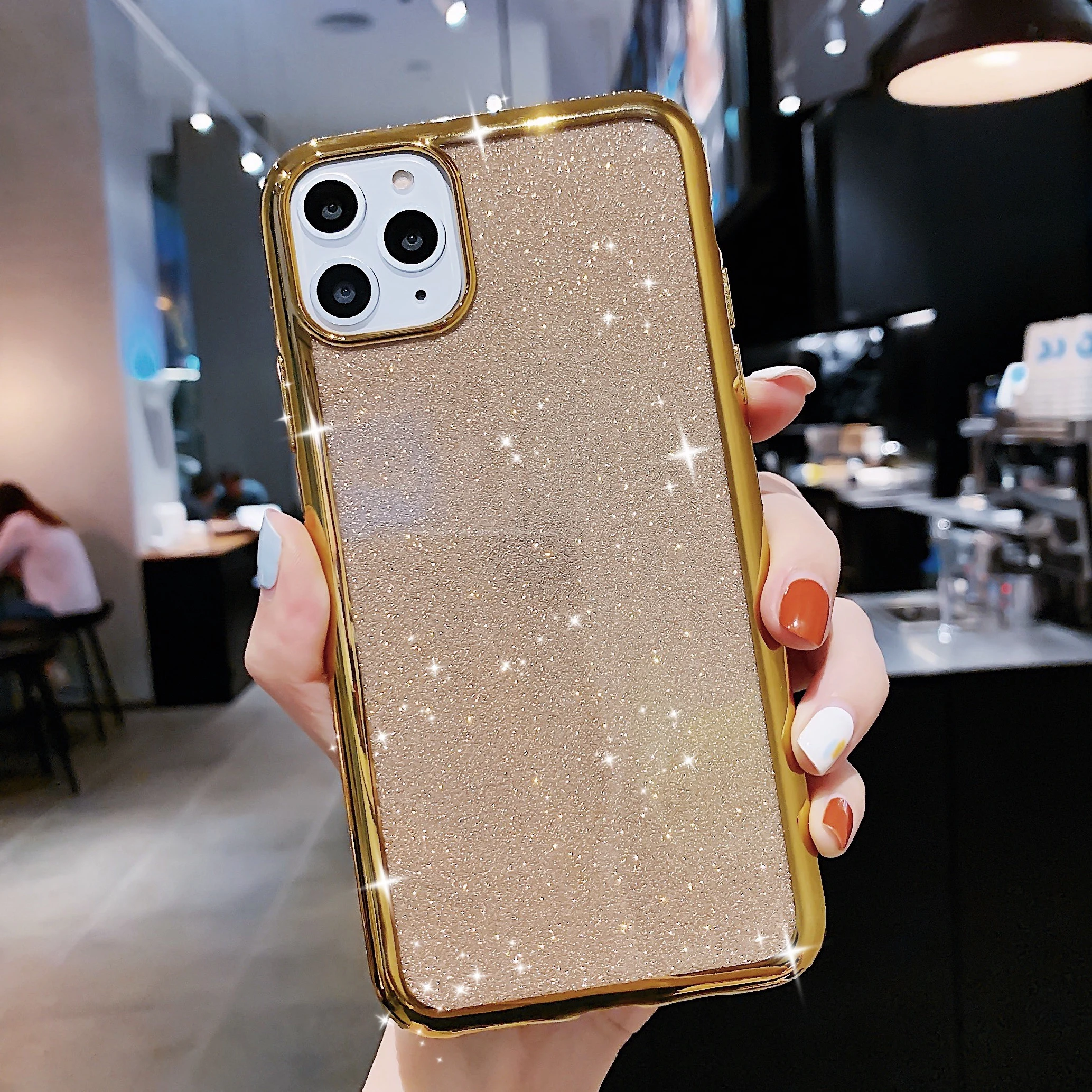 Силиконовый Блестящий ТПУ силикагель чехол для телефона SamSung Galaxy S8 S9 S10 E PLUS Note 8 9 10