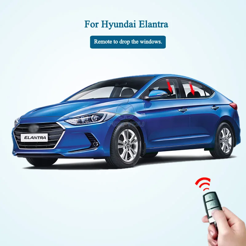 FORYOU автомобильный прибор для закрытия окна автомобиля 2 на + зеркальная папка Hyundai