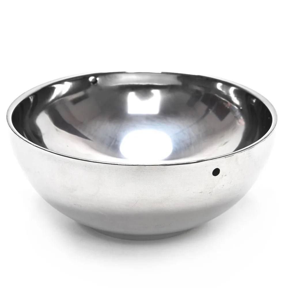 

2PCS Silver Magic Water Bowl Water From Above Bowls Close Up For Professional