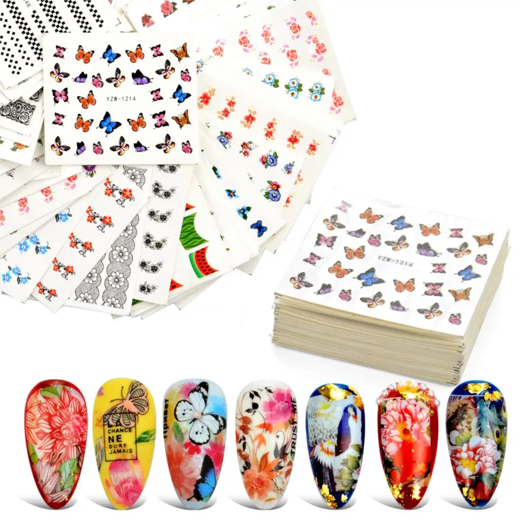 3D наклейки для маникюра 1 набор | Красота и здоровье