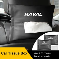 1pcs car sun visor storage bag leather hanging tissue box for mazda 3 6 cx5 cx 5 cx3 323 cx30 626 2010 2020 rx8 car accessories