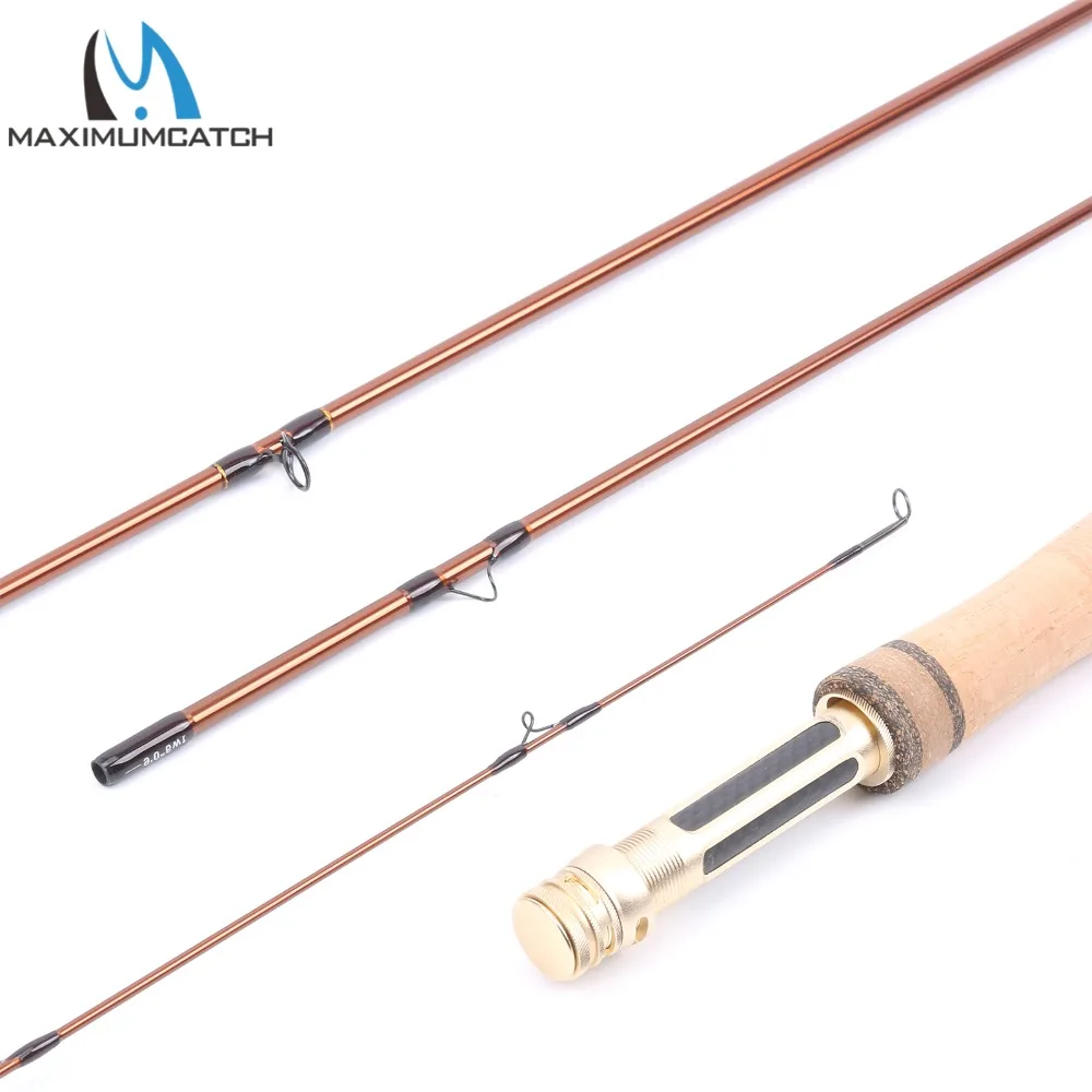 Maximumcatch V-GOLD удочка для нахлыстом с кольцом Pacbay Minima 40T SK Carbon 9FT 4-8WT быстроходная Удочка с трубкой Cordura