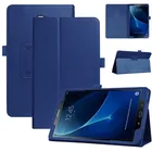 Чехол для планшета Samsung Galaxy Tab A 10,5 T590 T595, SM-T590, чехол из искусственной кожи, складная стильная подставка, откидная крышка Tab A 10,5 дюймов + пленка