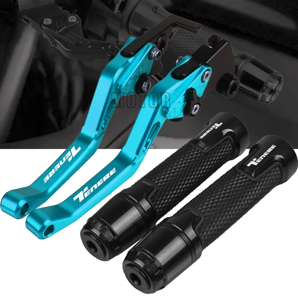 

Motorcycle Accessories Extendable Adjustable Brake Clutch Lever Handle Hand Grip Handlebar For Yamaha TENERE 700 900 2019-2021