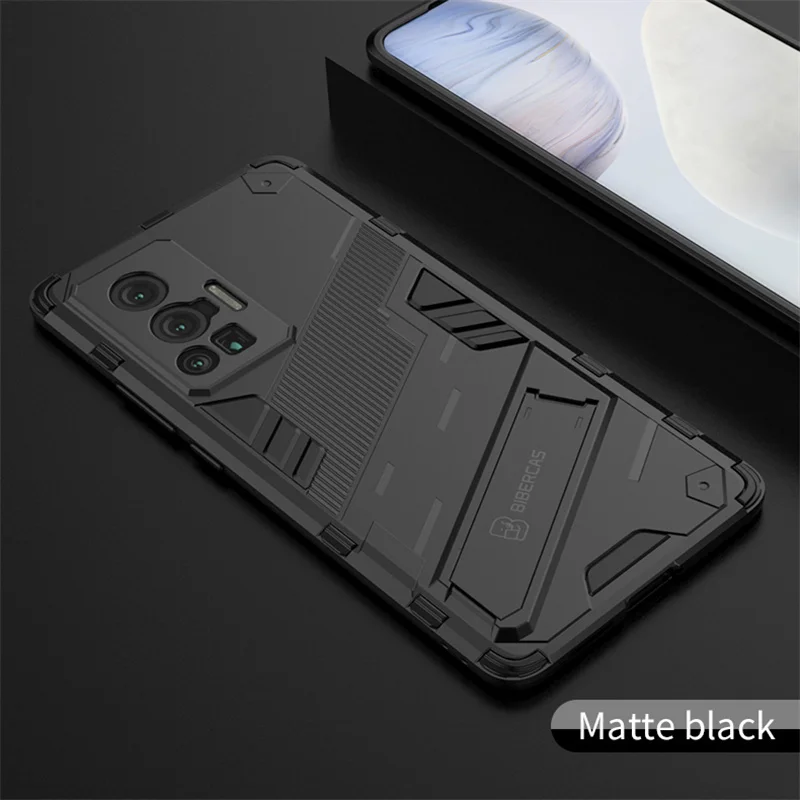 Holder Case For Vivo X70 Pro Cover For Vivo X70 Pro Capas Armor Shockproof Holder Kickstand Back Cover For Vivo X70 Pro Fundas