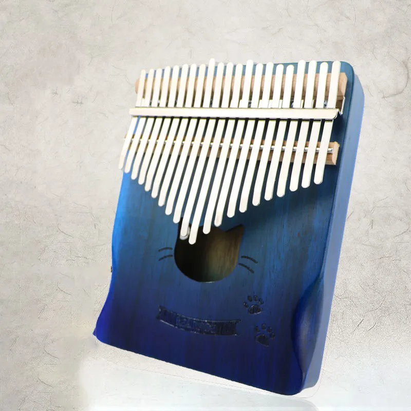 21key Kalimba фортепиано высокое качество дерево акации корпус Музыкальные