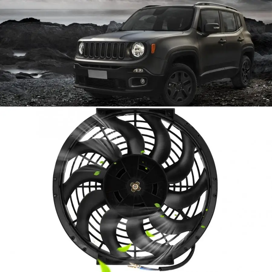 12 дюймов в 80 Вт Электрический радиатор промежуточного охладителя двигателя