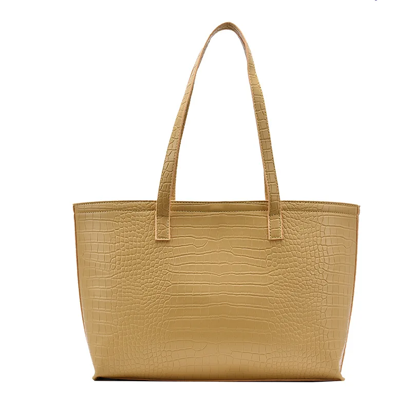 

Сумка на плечо женская с крокодиловым узором, саквояж на плечо в винтажном стиле, Роскошный дизайнерский чемоданчик
