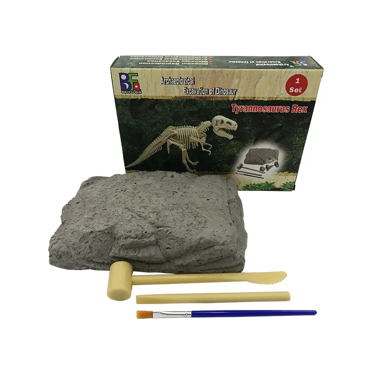 Детская Имитация Динозавра ископаемый археологический Фотофон ручной работы