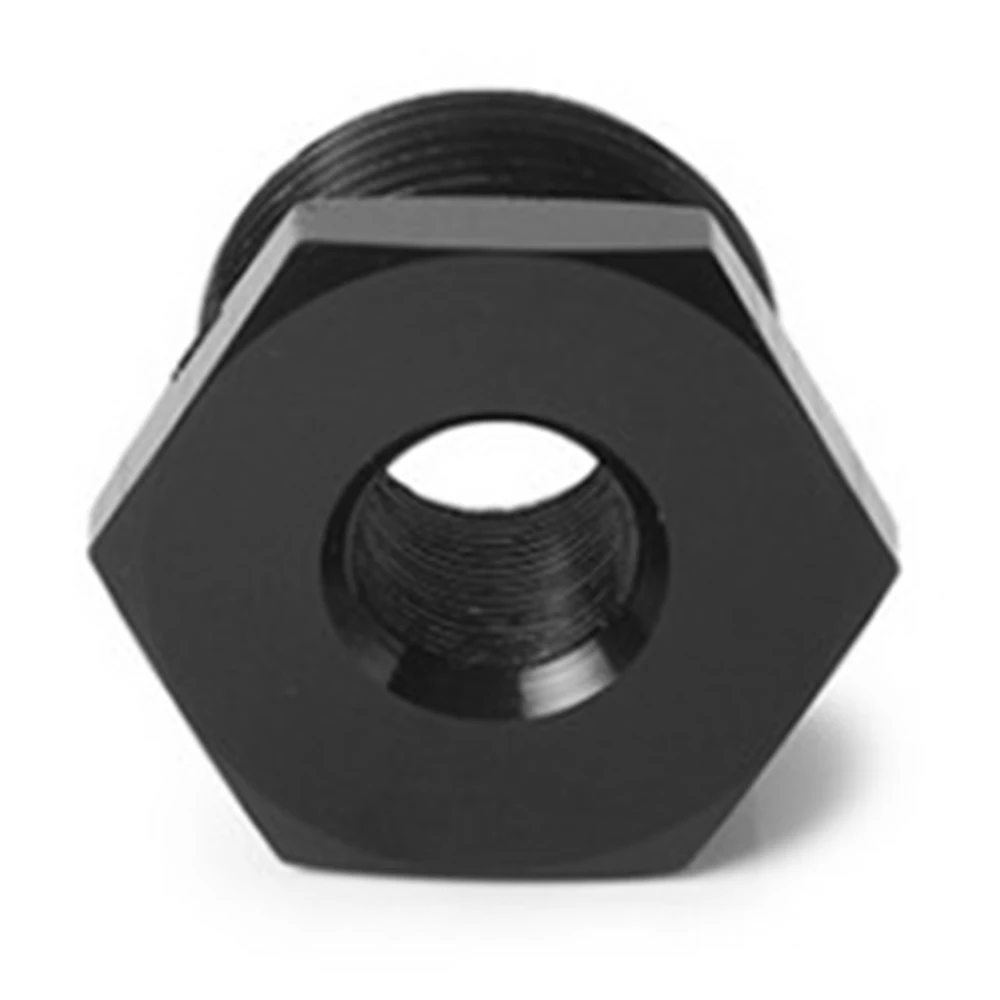 Черный анодированный алюминиевый Резьбовой Адаптер для автомобильного