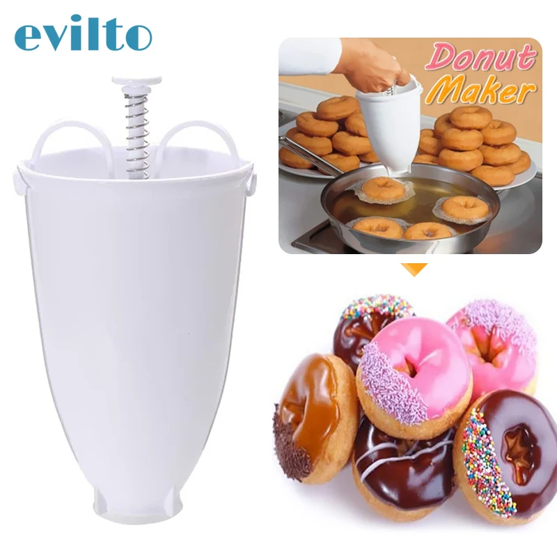Инструмент для выпечки сделай сам Пластиковый Дозатор пончиков инструмент