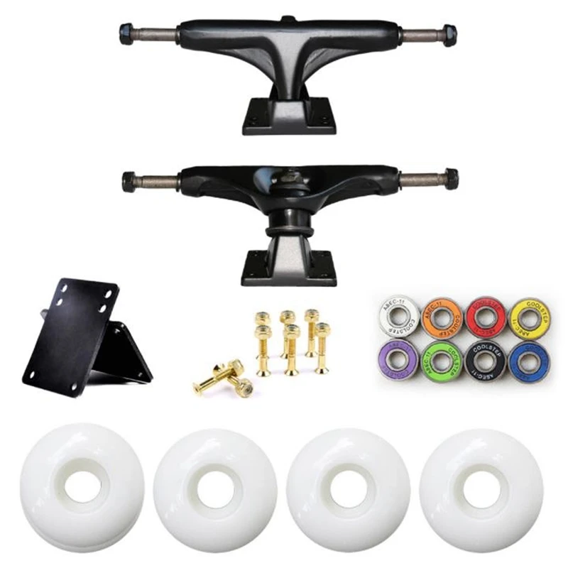 

5Inch Skateboard Trucks Combo Set Aluminum Alloy Professional Bridge Skate Board Bracket